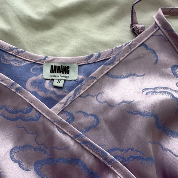 DAWANG Lian Slip Purple Cloud Dress - Picture 7 of 7